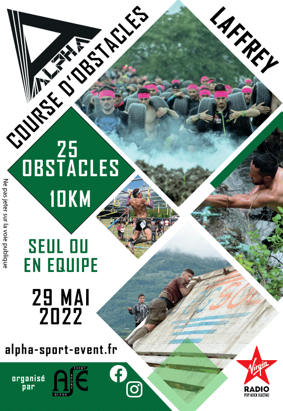 Flyer course d'obstacles